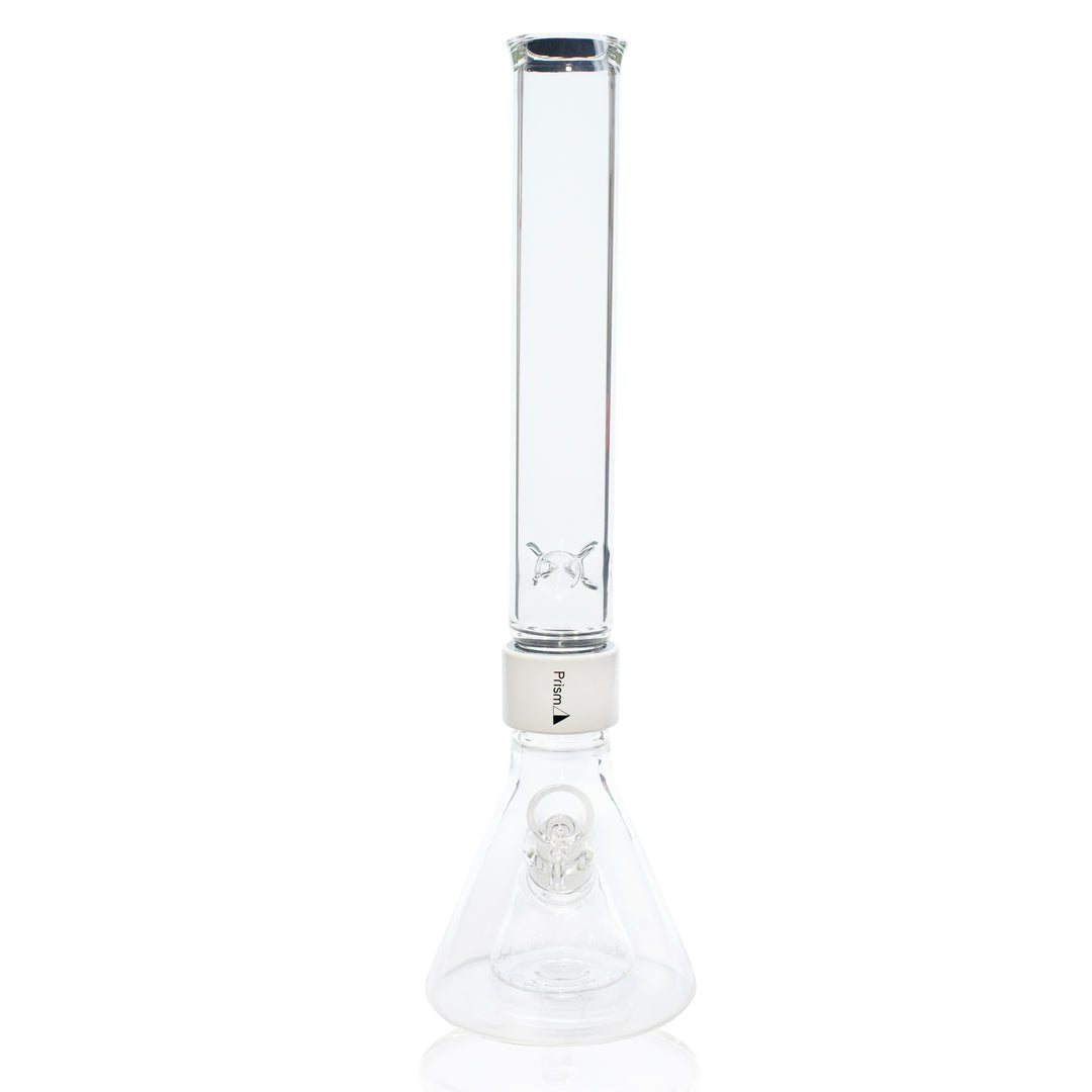 Tall Percolated Beaker Single Stack Clear Black