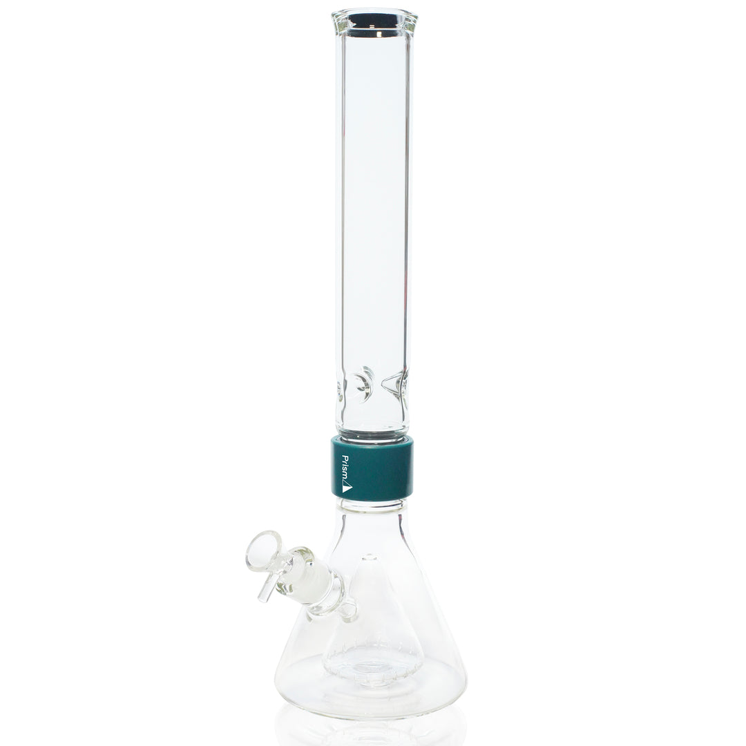 Tall Percolated Beaker Single Stack Clear Black