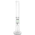 Tall Straight Tube Single Stack Black