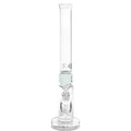 Tall Straight Tube Single Stack Black