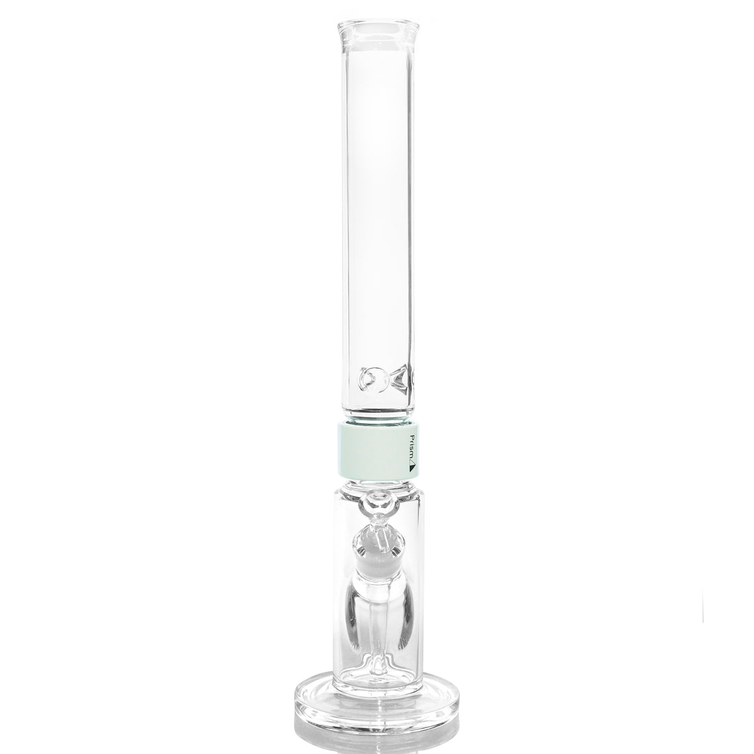 Tall Straight Tube Single Stack Black