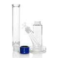 Tall Straight Tube Single Stack Black