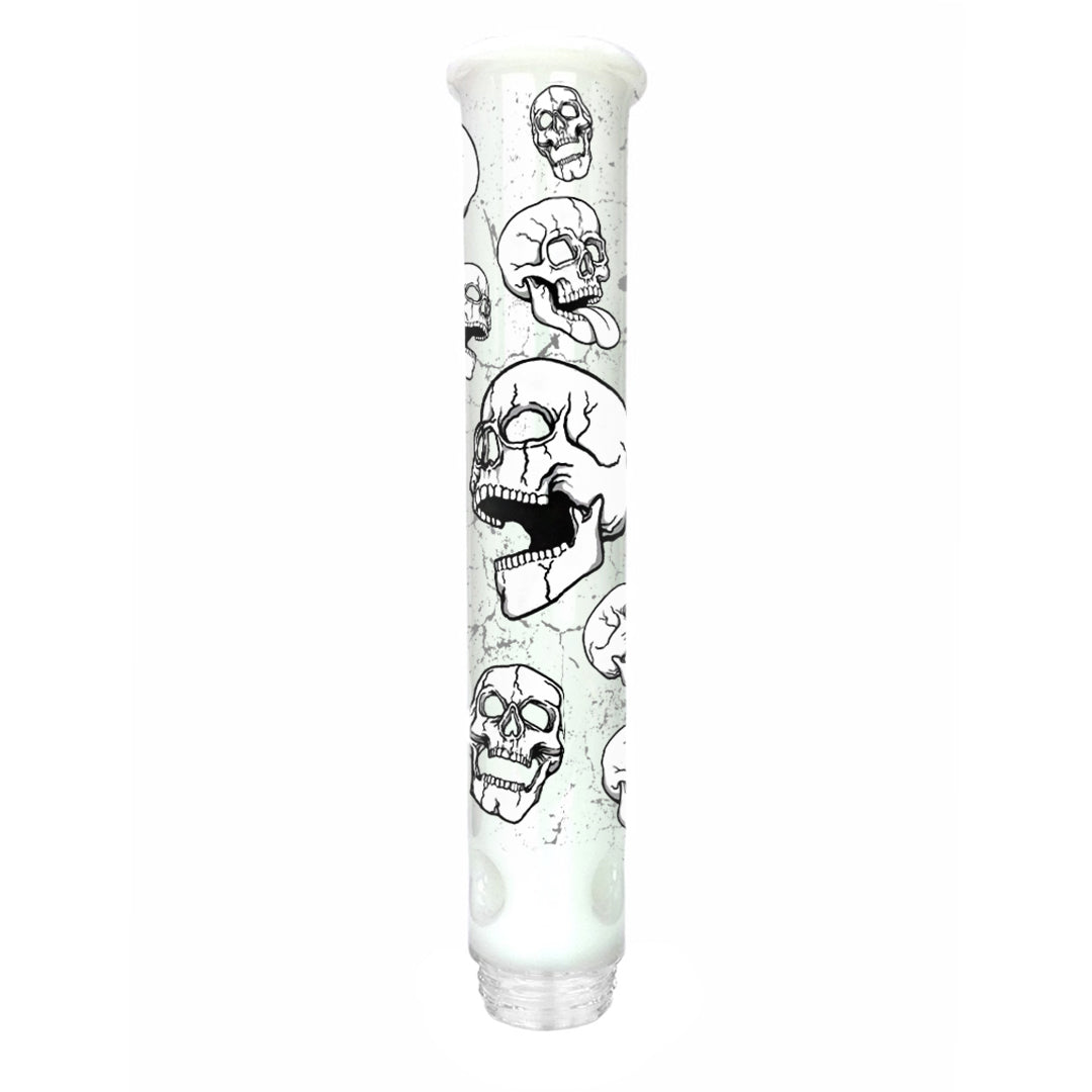 Skull Tall Mouthpiece in white