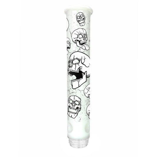 Skull Tall Mouthpiece in white