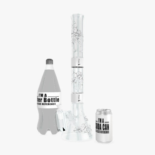 Monstera Beaker Double Stack