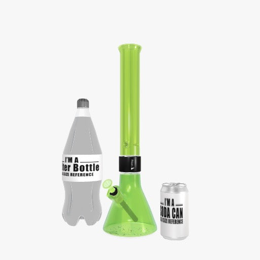 Tall Monochrome Beaker Single Stack