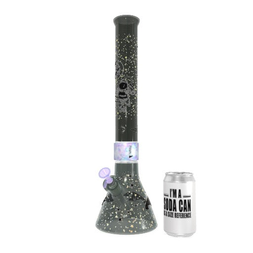 White Spaced Out Beaker Single Stack