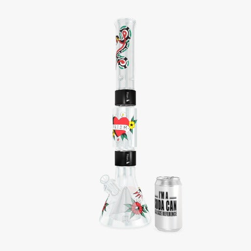 Inked Beaker Double Stack