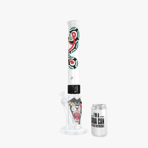 Inked Tall Beaker