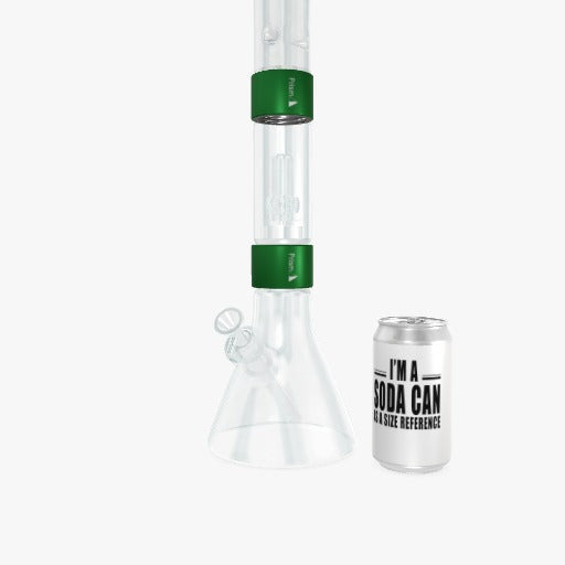Color Percolated Beaker Double Stack