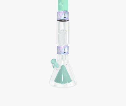 Color Percolated Beaker Double Stack