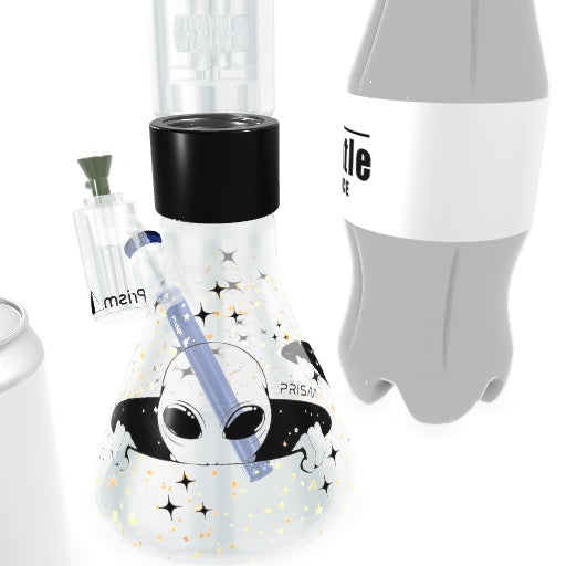 White Spaced Out Beaker Single Stack