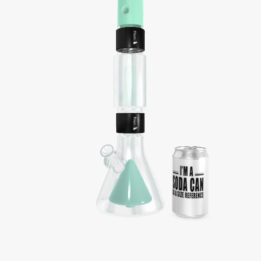 Color Percolated Beaker Double Stack