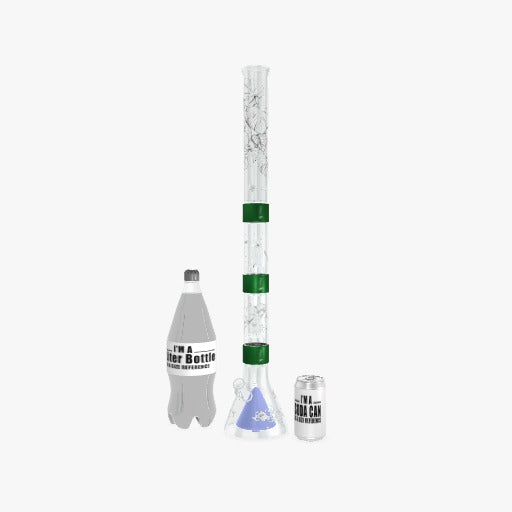 Monstera Beaker Double Stack