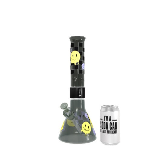 White Spaced Out Beaker Single Stack