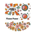 Flower Power Beaker Single Stack