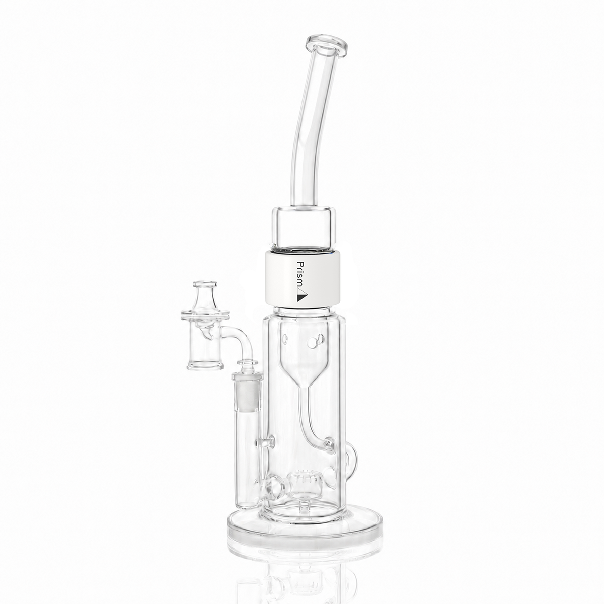 Clear Bent Klein Incycler in white