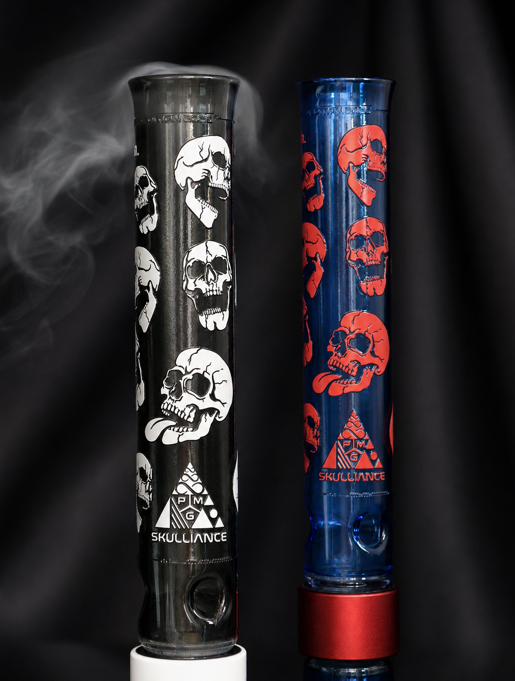 SKULLIANCE Etched Tall Mouthpiece