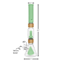 Color Percolated Beaker Double Stack