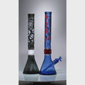 Etched SKULLIANCE Midnight Beaker