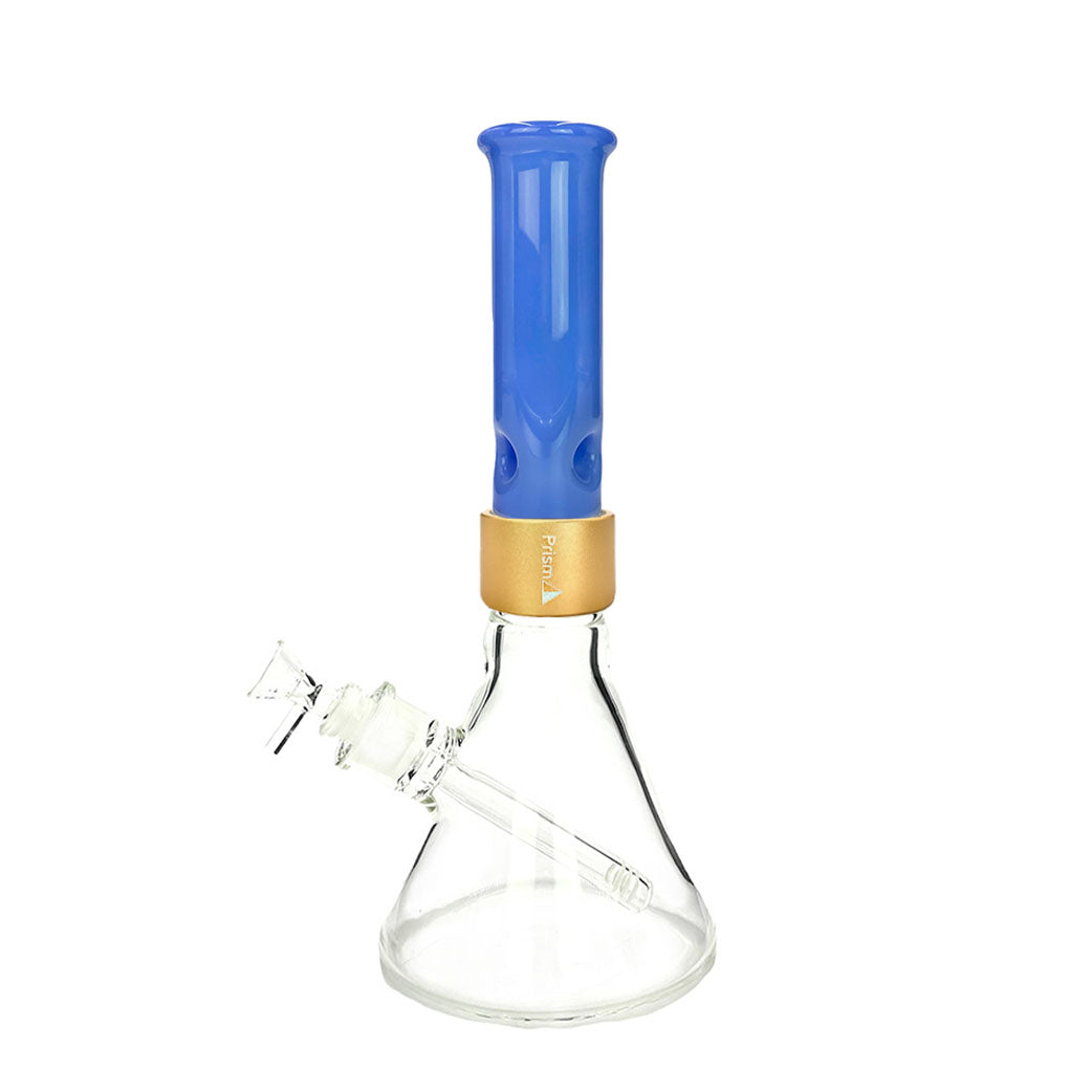 Colored Standard Beaker Single Stack with Gold Halo
