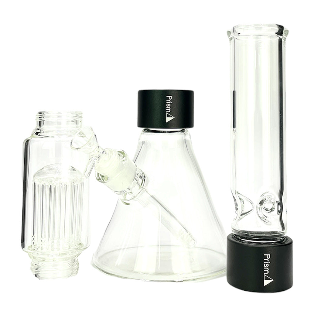 Custom Bongs Done Right. Prism addresses the issues of traditional water pipes making custom bongs possible. With a variety of bong styles you can create your own custom bong whether its a tall bong or small bong. A custom bong makes it easy to have a clean bong and travel bong. Build a new custom bong as the best bong.