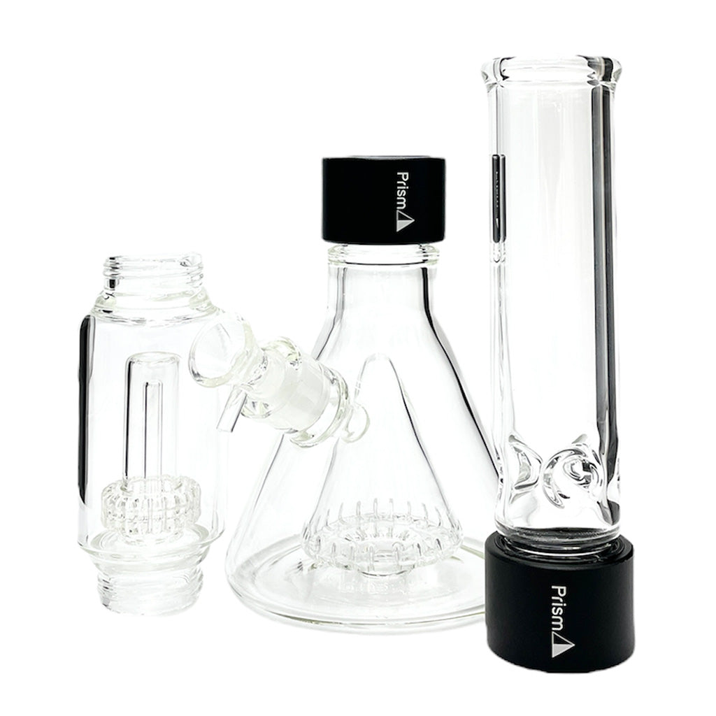 Custom Bongs Done Right. Prism addresses the issues of traditional water pipes making custom bongs possible. With a variety of bong styles you can create your own custom bong whether its a tall bong or small bong. A custom bong makes it easy to have a clean bong and travel bong. Build a new custom bong as the best bong.