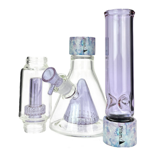 Custom Bongs Done Right. Prism addresses the issues of traditional water pipes making custom bongs possible. With a variety of bong styles you can create your own custom bong whether its a tall bong or small bong. A custom bong makes it easy to have a clean bong and travel bong. Build a new custom bong as the best bong.