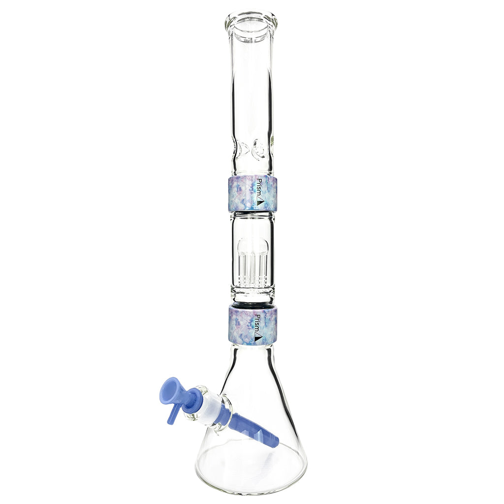 Halo Tie Dye Beaker Double Stack, isometric view