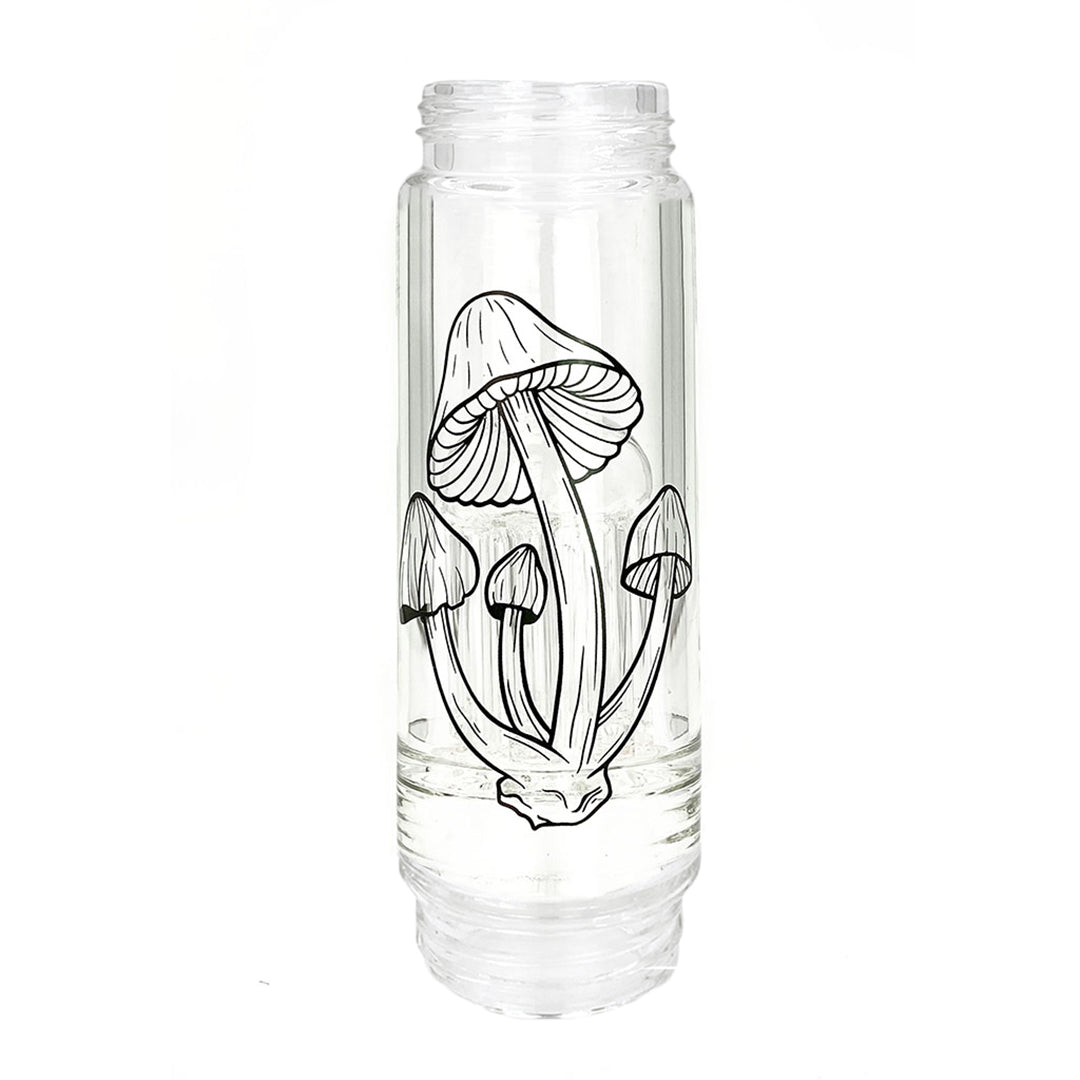 Blaze Glass Percolator Bong - Mushroom