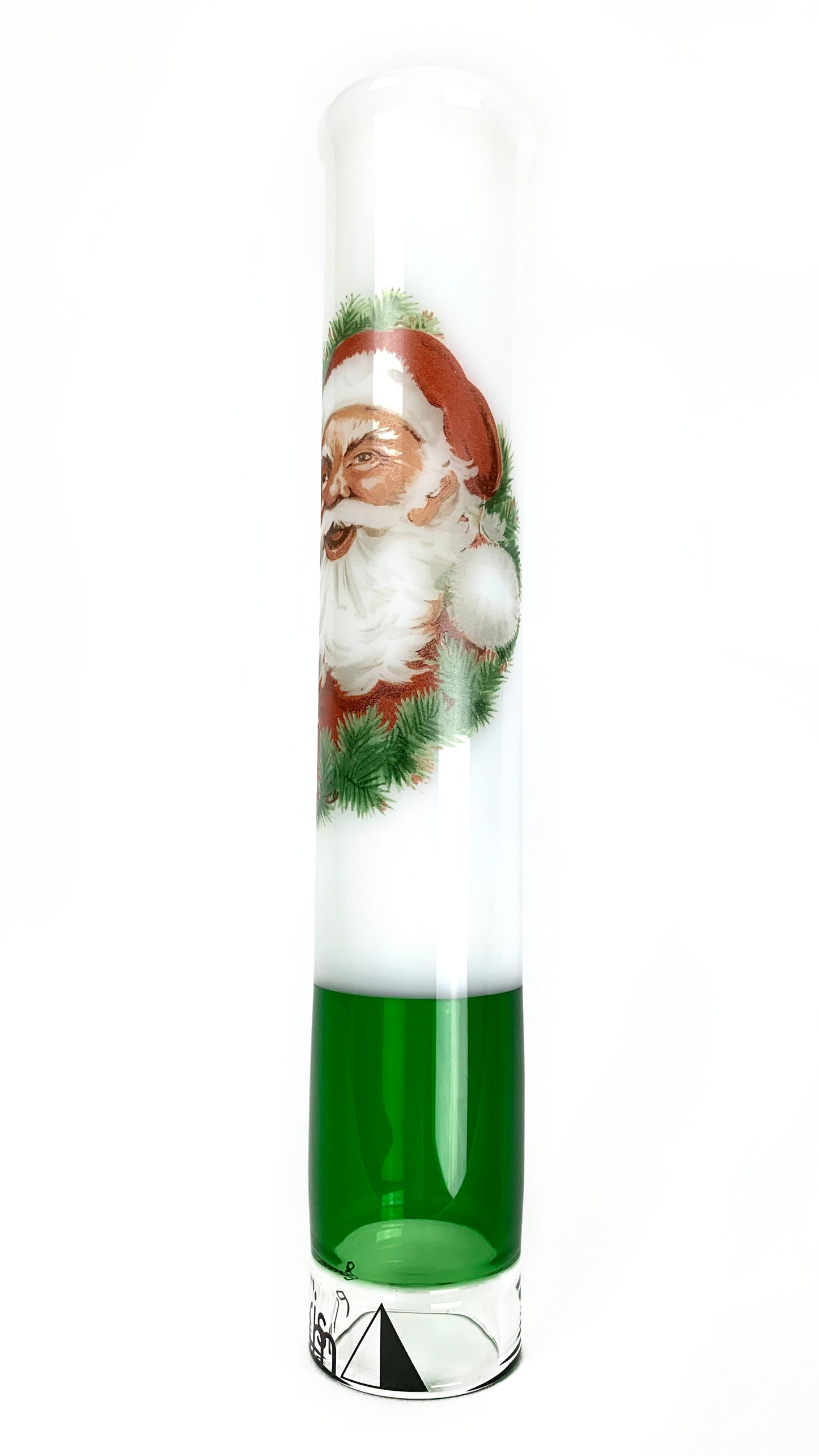 White Christmas Santa Tall Mouthpiece