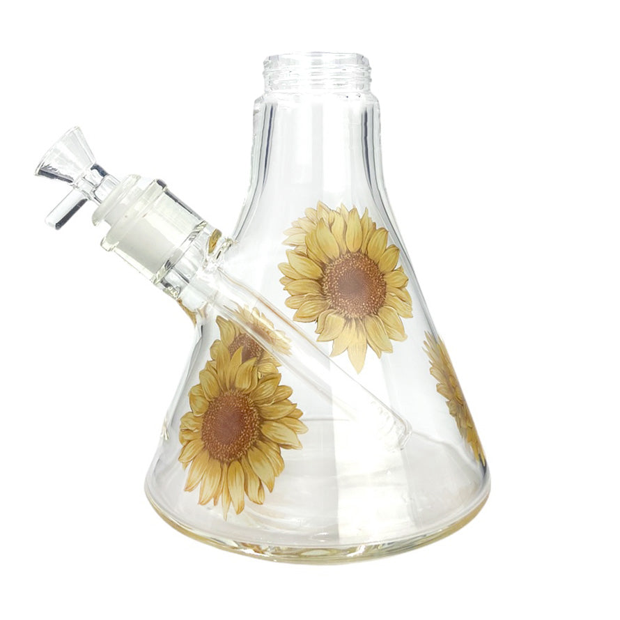 Prism Waterpipes | Custom Bongs | Halo Sunflower Beaker Base